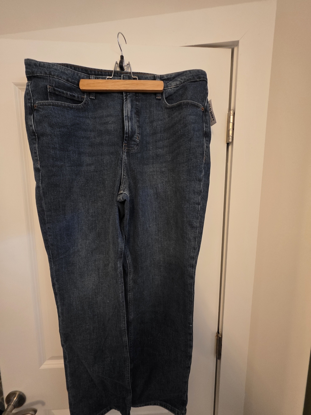 Old Navy Straight Leg Jeans - Dark Blue